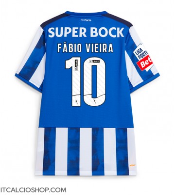 Porto Fabio Vieira #10 Prima Maglia 2024-25 Manica Corta